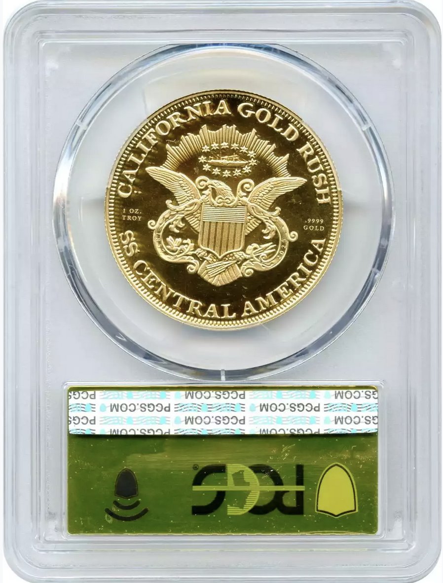 最終値下げ！アメリカ　リバティー　 アメリカ1849年/2025年リバティ20ドル金貨リストライク PCGS PR69 DCAM