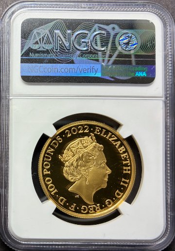 イギリス2022年ヘンリー7世100ポンド PF70 UCAMの画像