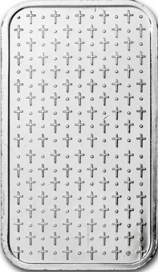 イエスキリスト1オンスシルバーバー 10枚セットの画像