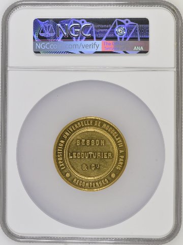 1867BB フランス ナポレオン3世 20セント NGC MS67 1867BB フランス ナポレオン3世 20セント NGC MS67 1867 A FRANCE
