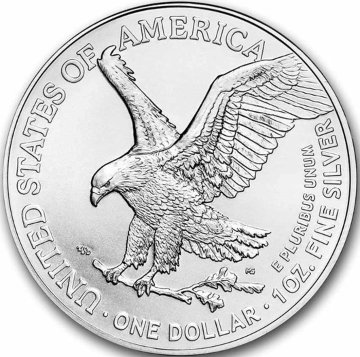 アメリカ2026年シルバーイーグル1オンス銀貨 PCGS MS70  50枚セットの画像