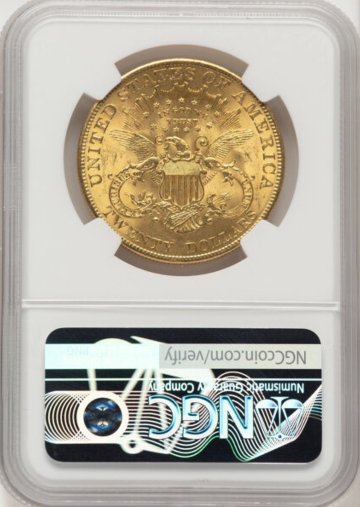 アメリカ1904年ダブルイーグル20ドル金貨 NGC MS66の画像
