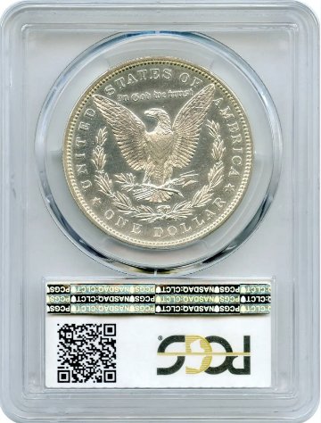 アメリカ1881年モーガンダラーPCGS PR62の画像