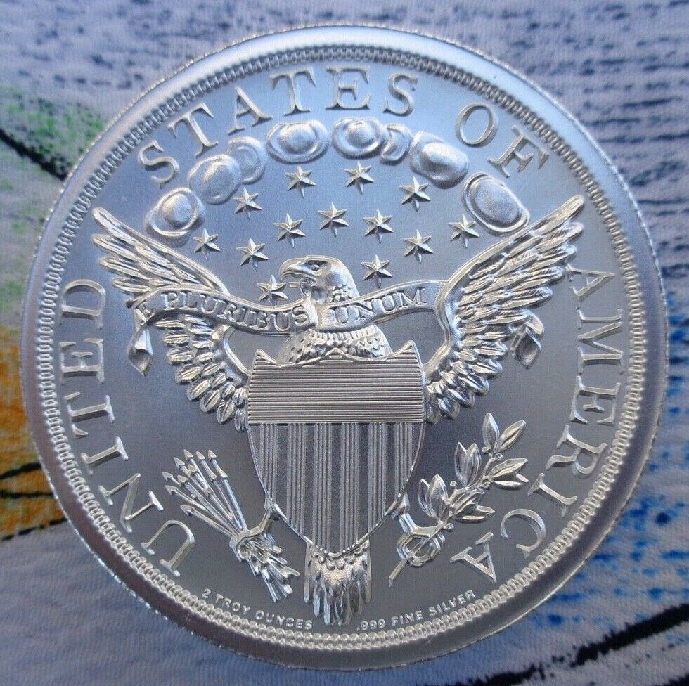 アメリカ 1804年 2オンスボウドリバティ銀メダル画像