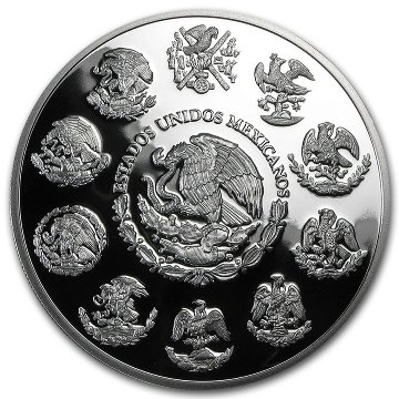 メキシコ2018年5オンス銀貨プルーフ画像