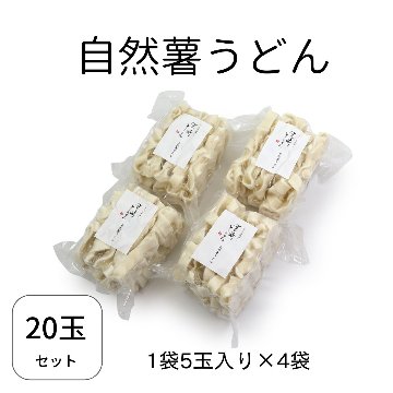 〈自然薯うどん〉　20玉入の画像