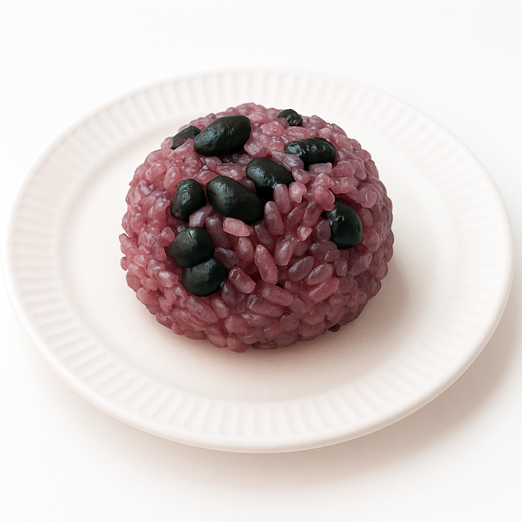 筥崎とろろのお赤飯～むかご入り～　12個入の画像