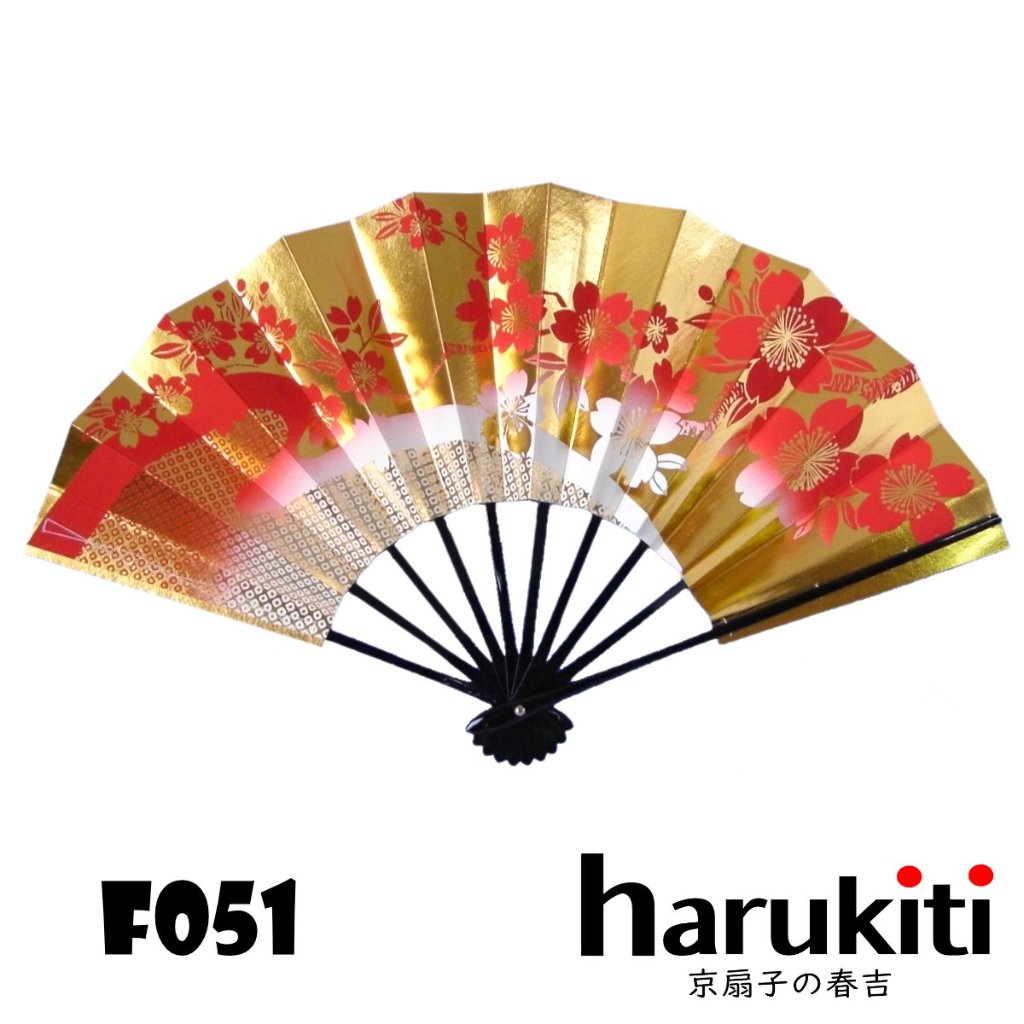 縁には萩 風情ある秋の景色と色彩！ 春嘉 完品3点セット【 共布共箱付】 扇子セット2019・2種｜婦人用六十間絹張八重桜｜各種贈答