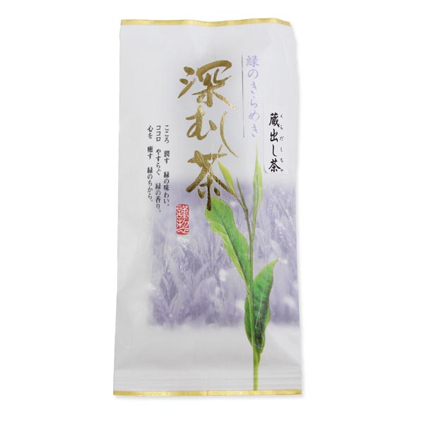 くらだし深むし茶100ｇ　5袋セットの画像