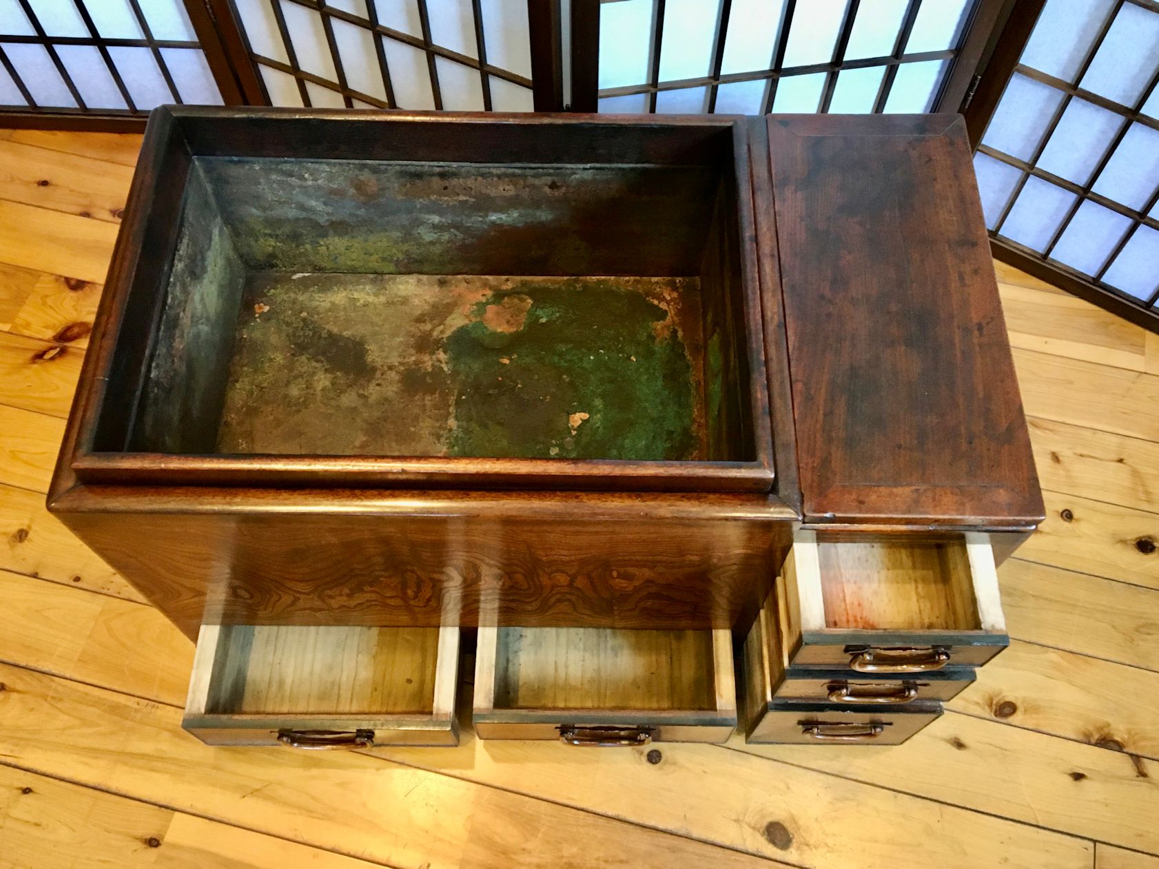 関東長火鉢　KT289の画像
