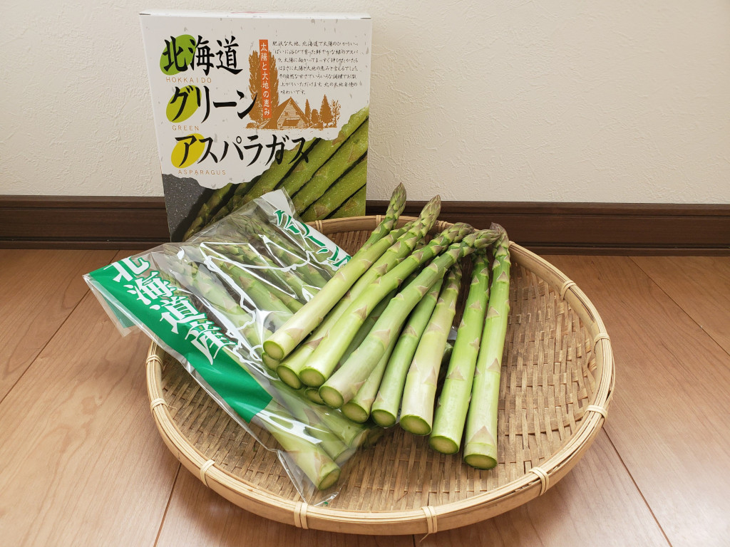 ハウス栽培　アスパラガスの画像