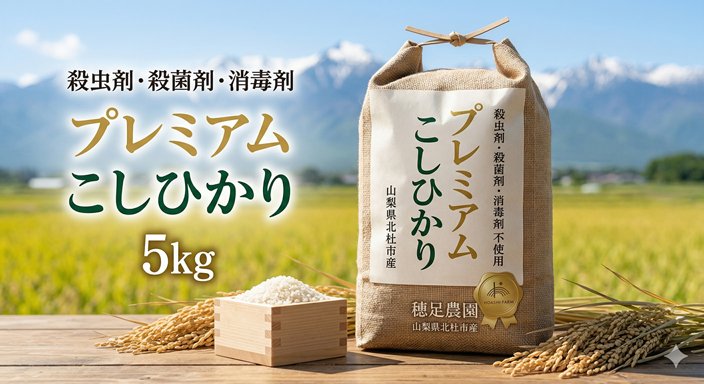 【予約】令和8年度産　プレミアム こしひかり　5kgの画像