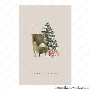 【国内配送・送料無料】クリスマス×シンプルデザインアート×Christmas/Xmas×キャンバスアート×アートポスター【1~3営業日で出荷】[f765]の画像