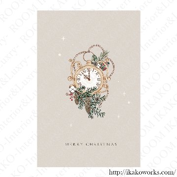 【国内配送・送料無料】クリスマス×シンプルデザインアート×Christmas/Xmas×キャンバスアート×アートポスター【1~3営業日で出荷】[f765]の画像