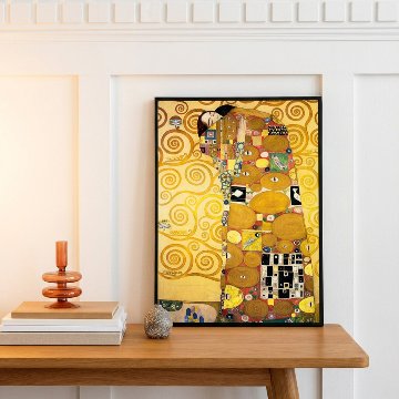 国内配送・送料無料】グスタフ・クリムト 【抱擁】×Gustav Klimt［The