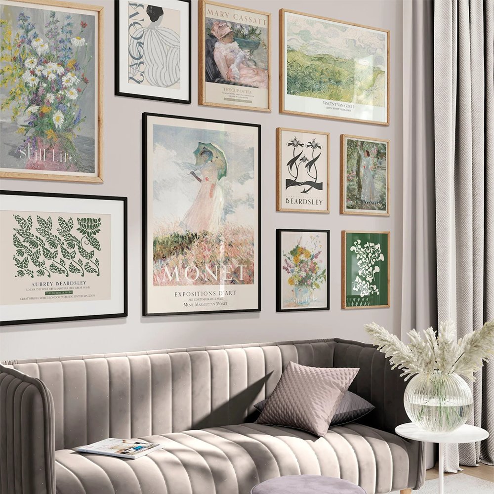 国内配送・送料無料】印象派×モネ×ゴッホ×花×人物画×風景×モダン