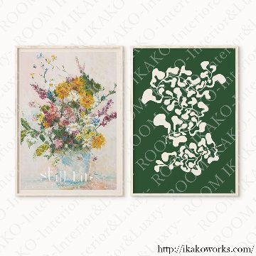 モネ・ゴッホ・カサットなどの名画コレクション｜キャンバスアート[f803]の画像