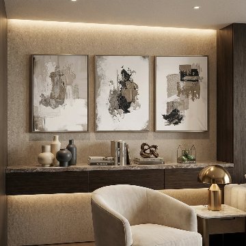 【国内配送・送料無料】インク×抽象×油彩×モダンスタイル×キャンバスアート×アートポスター【1~3営業日で出荷】[f805]の画像
