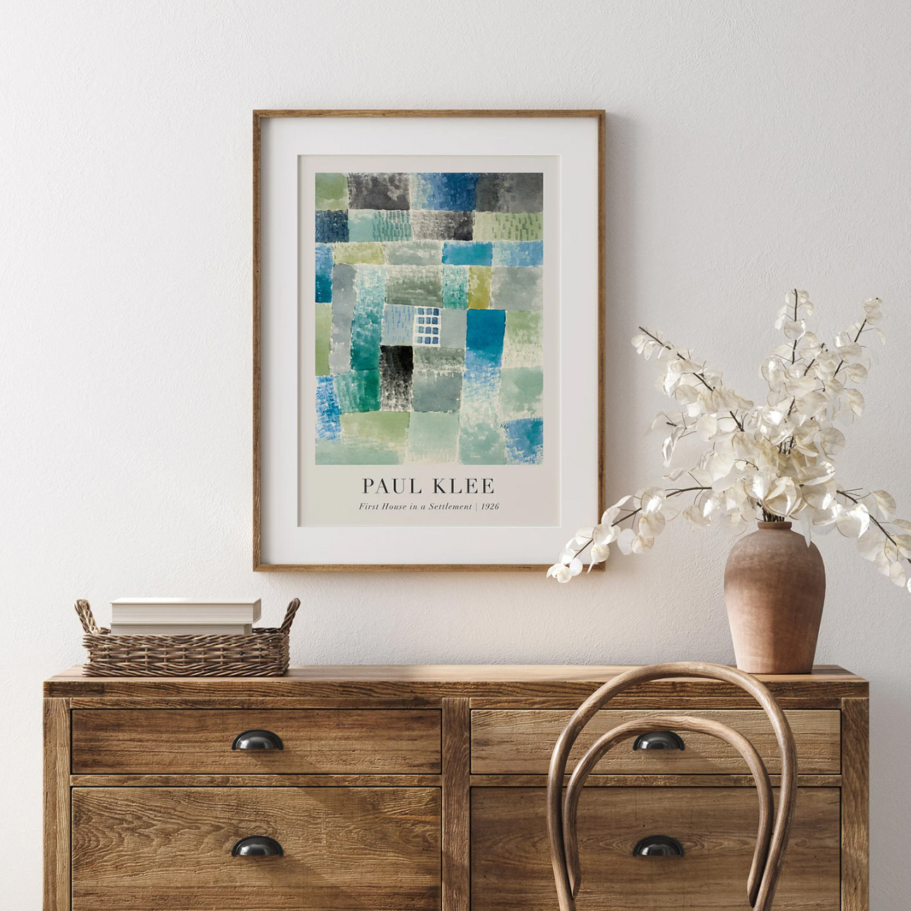 【国内配送・送料無料】パウル・クレー(Paul Klee)×Colors×カラフル×おしゃれキャンバスアート×アートポスター【1~3営業日で出荷】[f811]の画像