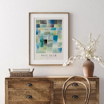 【国内配送・送料無料】パウル・クレー(Paul Klee)×Colors×カラフル×おしゃれキャンバスアート×アートポスター【1~3営業日で出荷】[f811]の画像