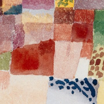 【国内配送・送料無料】パウル・クレー(Paul Klee)×Colors×カラフル×おしゃれキャンバスアート×アートポスター【1~3営業日で出荷】[f811]の画像