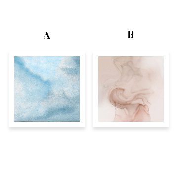 【国内配送・送料無料】ブルー・ピンク抽象×インクアート×スクエア正方形キャンバスアート×アートポスター【1~3営業日で出荷】[f813]の画像