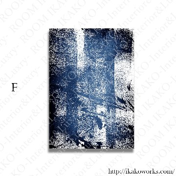 【国内配送・送料無料】涼感×夏×ジャパンディ×水彩×抽象×和×キャンバスアート×アートポスター【1~3営業日で出荷】[f833]の画像