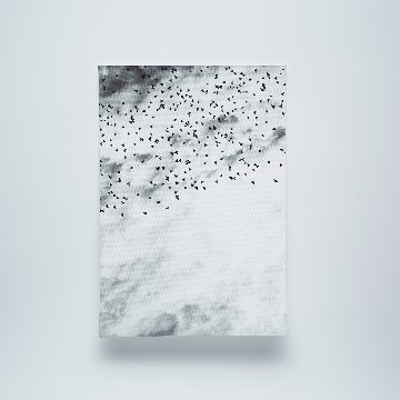 シンプル・英字・自然キャンバスアート/A4サイズ 【国内配送・送料無料】[sc005]の画像