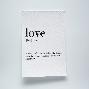 シンプル・英字・自然キャンバスアート/A4サイズ 【国内配送・送料無料】[sc012]の画像