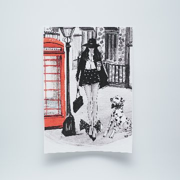 おしゃれ・ファッション・ブランドオマージュキャンバスアート/A4サイズ 【国内配送・送料無料】[sc032]の画像