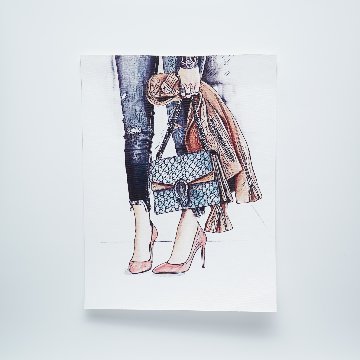 おしゃれ・ファッション・ブランドオマージュキャンバスアート/A3サイズ 【国内配送・送料無料】[sc048]の画像