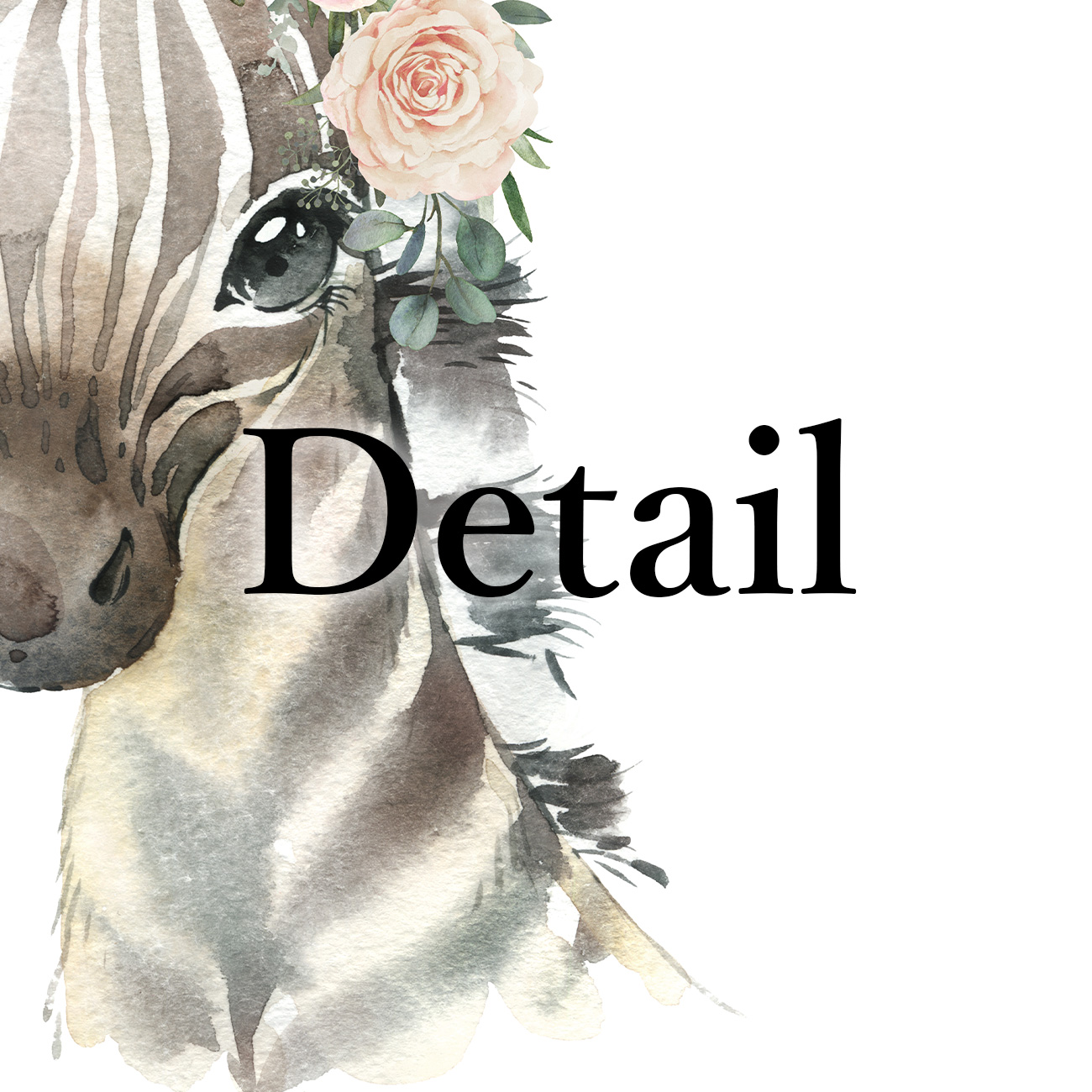 【国内配送・送料無料】フラワーアニマル×花と動物×キャンバスアート×アートポスター【1~3営業日で出荷】[f851]の画像