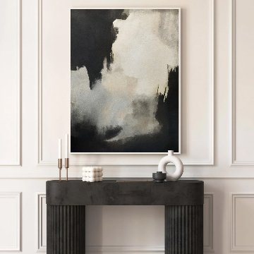 【国内配送・送料無料】クールモダン×抽象ペイントデザインアート×キャンバスアート×アートポスター【1~3営業日で出荷】[f864]の画像