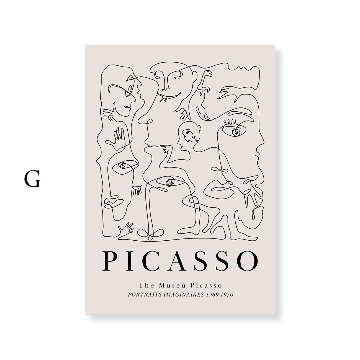 【国内配送・送料無料】マティス｜MATISSE×ピカソ～PICCASO×ニュアンス×ナチュラル×キャンバスアート×アートポスター【1~3営業日で出荷】[f865]の画像