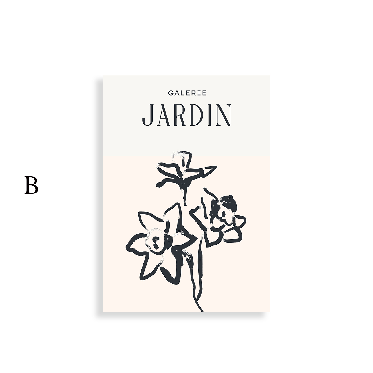 【国内配送・送料無料】［BOTANIQUE：C］抽象・ベージュブラウンデザイン×キャンバスアート×アートポスター【1~3営業日で出荷】[f871]の画像