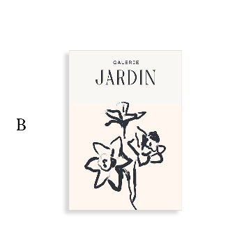 【国内配送・送料無料】［BOTANIQUE：C］抽象・ベージュブラウンデザイン×キャンバスアート×アートポスター【1~3営業日で出荷】[f871]の画像