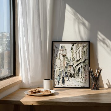 【国内配送・送料無料】カミーユ・ピサロ(Camille Pissarro)×キャンバスアート×アートポスター【1~3営業日で出荷】[f880]の画像