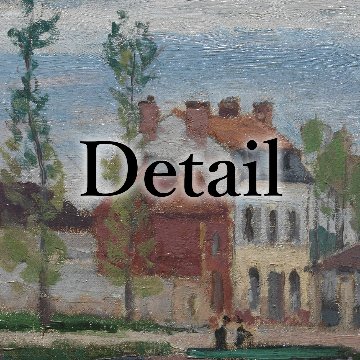 【国内配送・送料無料】カミーユ・ピサロ(Camille Pissarro)×キャンバスアート×アートポスター【1~3営業日で出荷】[f880]の画像