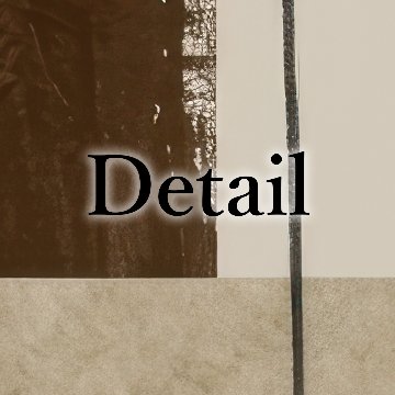 ［Brown Study］ブラウンのブロック抽象キャンバスアート[f888]の画像