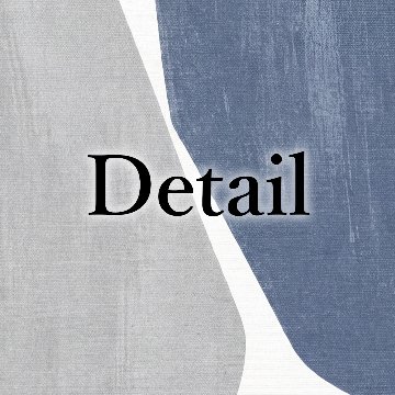 ［BLUE FORMS］ブルーとグレーの抽象キャンバスアート[f895]の画像
