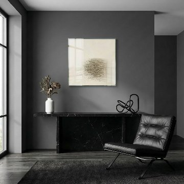 国内配送・送料無料】モダン×シンプル×針×抽象画×近代・現代アート