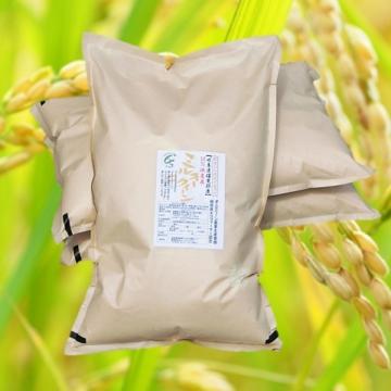 令和５年「特別栽培米」　モチモチ食感の「ミルキークイーン」 玄米３０Ｋｇ（精米可）　白鳥ファーム＜送料無料＞画像