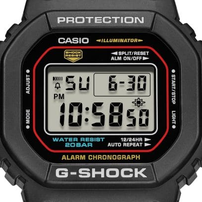 gショック:DW-5600RL-1JF【15時までの注文で当日発送(休業日を除く)・国内正規品・ノベルティ付・ギフト包装無料】メンズ腕時計の画像