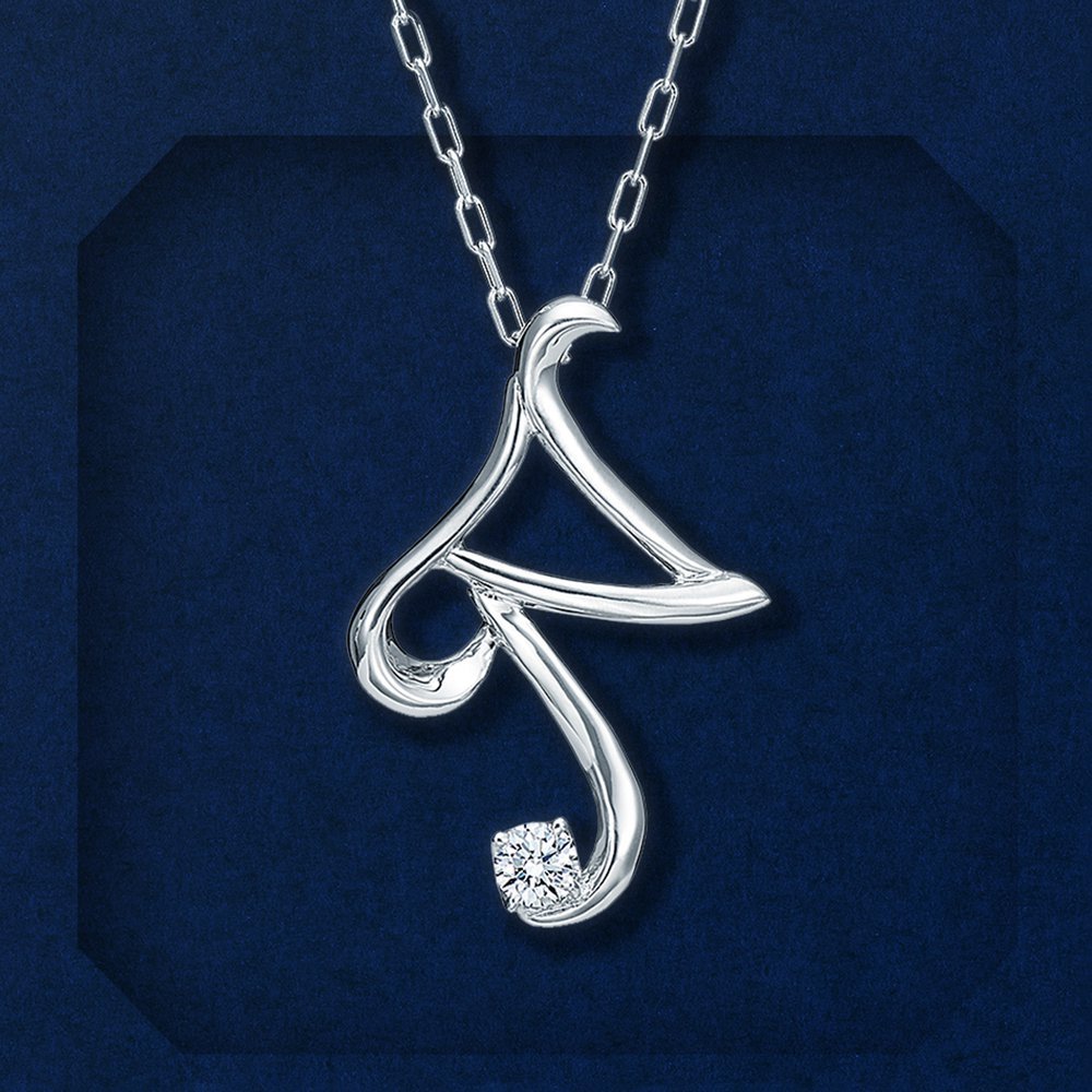 ロイヤルアッシャーJPA0248NB【新品】【国内正規品】【ノベルティ付・ギフト包装無料】プラチナダイヤモンドネックレスNの画像