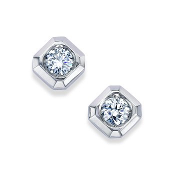 ロイヤルアッシャーJHA0081BP【新品】【国内正規品】【ノベルティ付・ギフト包装無料】プラチナ ダイヤモンドピアスの画像