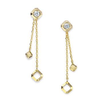 ロイヤルアッシャーJHF0081G【新品】【国内正規品】【ノベルティ付・ギフト包装無料】K18 2WAYダイヤモンドピアスの画像