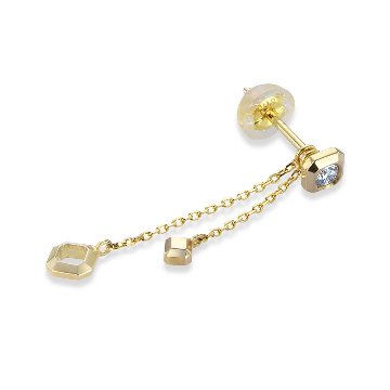 ロイヤルアッシャーJHF0081G【新品】【国内正規品】【ノベルティ付・ギフト包装無料】K18 2WAYダイヤモンドピアスの画像