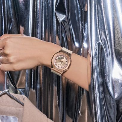 gショック・GM-S2110PG-4AJF【15時迄の注文で当日発送（休業日除く)・新品正規品・ﾉﾍﾞﾙﾃｨ付・ｷﾞﾌﾄ包装無料】ﾚﾃﾞｨｽ腕時計の画像