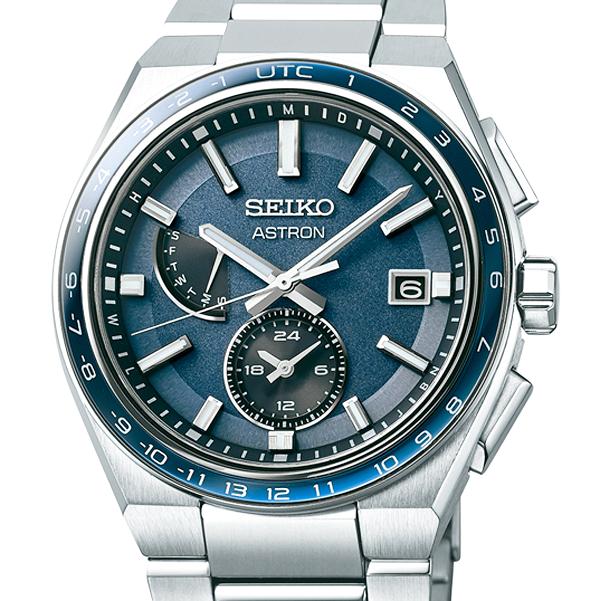 SBXY037 ｾｲｺｰｱｽﾄﾛﾝ【ﾉﾍﾞﾙﾃｨ付・ｷﾞﾌﾄ包装・ﾍﾞﾙﾄ調整無料・新品正規品】ｿｰﾗｰ電波 ﾒﾝｽﾞ腕時計の画像