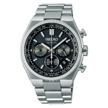SBXY097 ｾｲｺｰｱｽﾄﾛﾝ【ﾉﾍﾞﾙﾃｨ付・ｷﾞﾌﾄ包装・ﾍﾞﾙﾄ調整無料・新品正規品】ｿｰﾗｰ電波 ﾒﾝｽﾞ腕時計 の画像